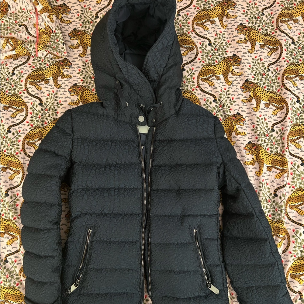 Authentic Limited Edition Blue Puffer Coat